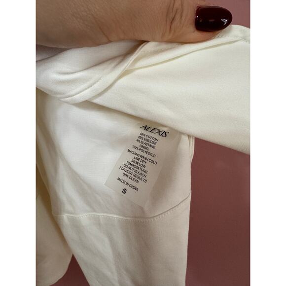 Alexis Sana Cotton-Blend Poplin Mini Dress Size Small - Picture 6 of 8